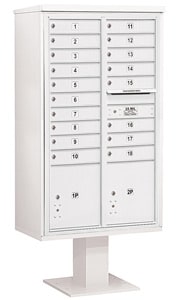 Salsbury 4C Pedestal 3415D-18 White
