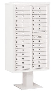 Salsbury 4C Pedestal 3415D-28 White