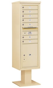Salsbury 4C Pedestal 3415S-07 Sandstone