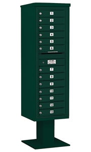 Salsbury 4C Pedestal 3415S-13 Green