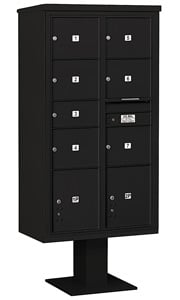 Salsbury 4C Pedestal 3416D-07 Black