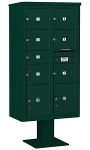 Salsbury 4C Pedestal 3416D-07 Green