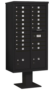 Salsbury 4C Pedestal 3416D-19 Black