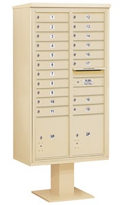 Salsbury 4C Pedestal 3416D-19 Sandstone