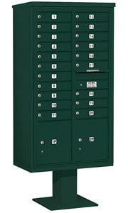 Salsbury 4C Pedestal 3416D-20 Green