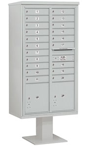 Salsbury 4C Pedestal 3416D-20 Gray