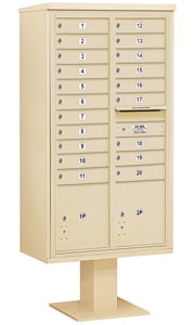Salsbury 4C Pedestal 3416D-20 Sandstone