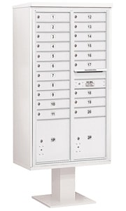 Salsbury 4C Pedestal 3416D-20 White