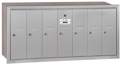 Powder Coat Salsbury 7 Door Vertical Mailbox Product Image