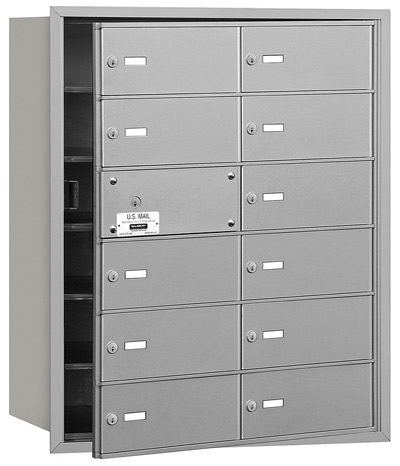 3612 Front Loading Salsbury Horizontal Mailboxes