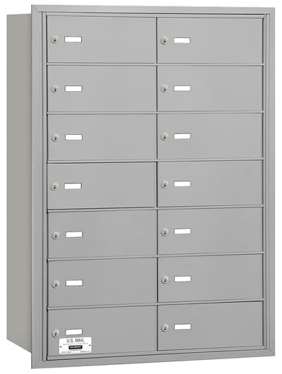 3614 Rear Loading Salsbury Horizontal Mailboxes