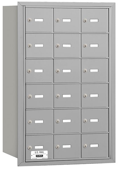 18 Door Rear Loading 3618 Salsbury 4B+ Horizontal Mailboxes Product Image