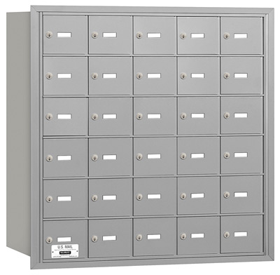 30 Door Rear Loading 3630 Salsbury 4B+ Horizontal Mailboxes Product Image