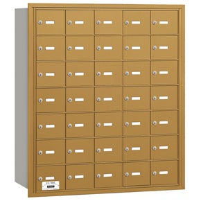 Salsbury Horizontal Rear Loading 3635 Gold