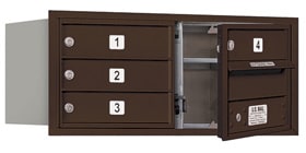 Salsbury 4C Mailboxes 3703D-04 Bronze