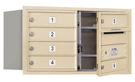Salsbury 4C Mailboxes 3704D-06 Sandstone
