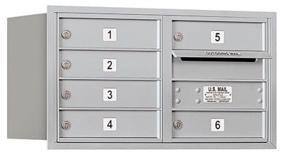 3704D06 Rear Loading Commercial 4C Mailboxes