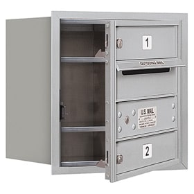 Salsbury 4C Mailboxes 3704S-02 Aluminum
