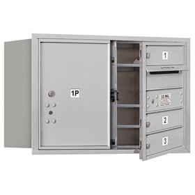 Salsbury 4C Mailboxes 3705D-03 Aluminum