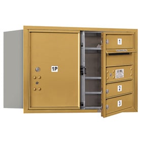 Salsbury 4C Mailboxes 3705D-03 Gold