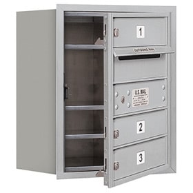 Salsbury 4C Mailboxes 3705S-03 Aluminum