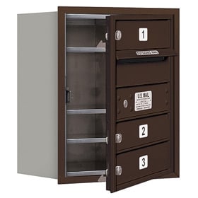 Salsbury 4C Mailboxes 3705S-03 Bronze