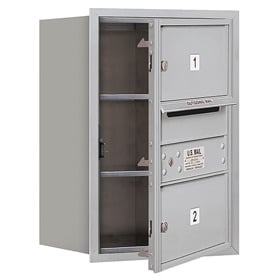 Salsbury 4C Mailboxes 3706S-02 Aluminum