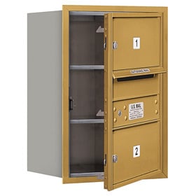 Salsbury 4C Mailboxes 3706S-02 Gold