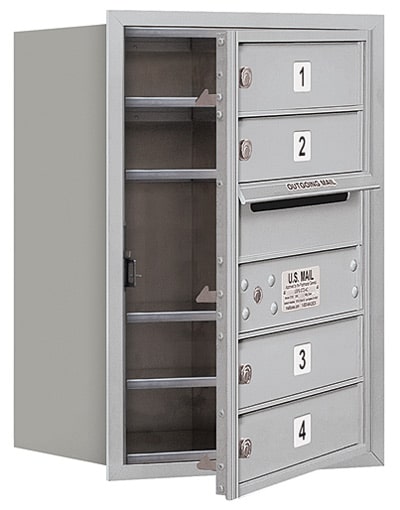 3706S-04 Front Loading Salsbury 4C Horizontal Mailboxes Product Image