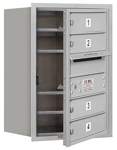 3706S-04 Front Loading Salsbury 4C Horizontal Mailboxes Product Image