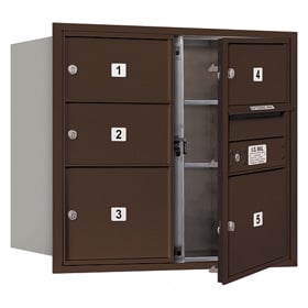 Salsbury 4C Mailboxes 3707D-05 Bronze