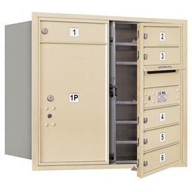 Salsbury 4C Mailboxes 3707D-06 Sandstone
