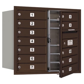 Salsbury 4C Mailboxes 3707D-12 Bronze