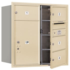 Salsbury 4C Mailboxes 3708D-04 Sandstone