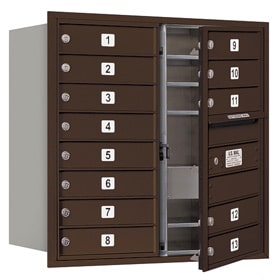 Salsbury 4C Mailboxes 3708D-13 Bronze