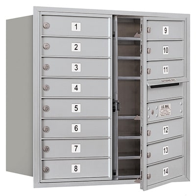 3708D14 Front Loading Commercial 4C Mailboxes