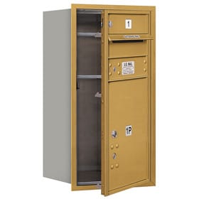 Salsbury 4C Mailboxes 3708S-01 Gold