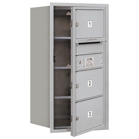 Salsbury 4C Mailboxes 3708S-03 Aluminum