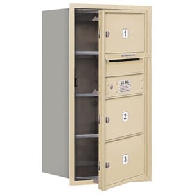 Salsbury 4C Mailboxes 3708S-03 Sandstone