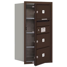 Salsbury 4C Mailboxes 3708S-03 Bronze