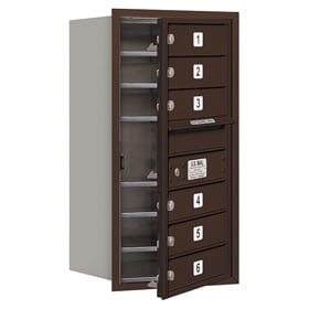 Salsbury 4C Mailboxes 3708S-06 Bronze