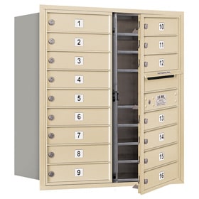Salsbury 4C Mailboxes 3709D-16 Sandstone