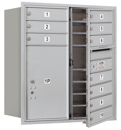 3709D10 Front Loading Commercial 4C Mailboxes