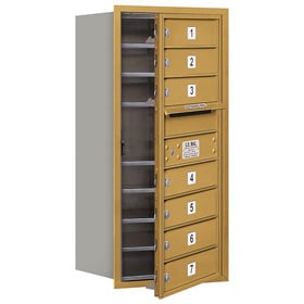Salsbury 4C Mailboxes 3709S-07 Gold