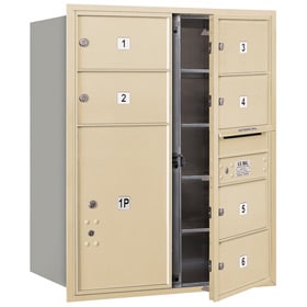 Salsbury 4C Mailboxes 3710D-06 Sandstone