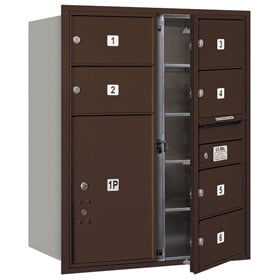 Salsbury 4C Mailboxes 3710D-06 Bronze