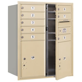 Salsbury 4C Mailboxes 3710D-08 Sandstone