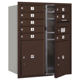 Salsbury 4C Mailboxes 3710D-08 Bronze