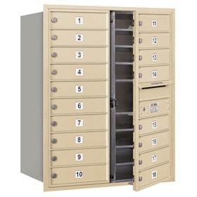 Salsbury 4C Mailboxes 3710D-18 Sandstone