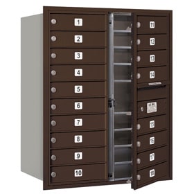 Salsbury 4C Mailboxes 3710D-18 Bronze
